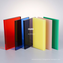 OLEG Professional Customized 2mm 3mm 5mm More Color Acrylic Sheet